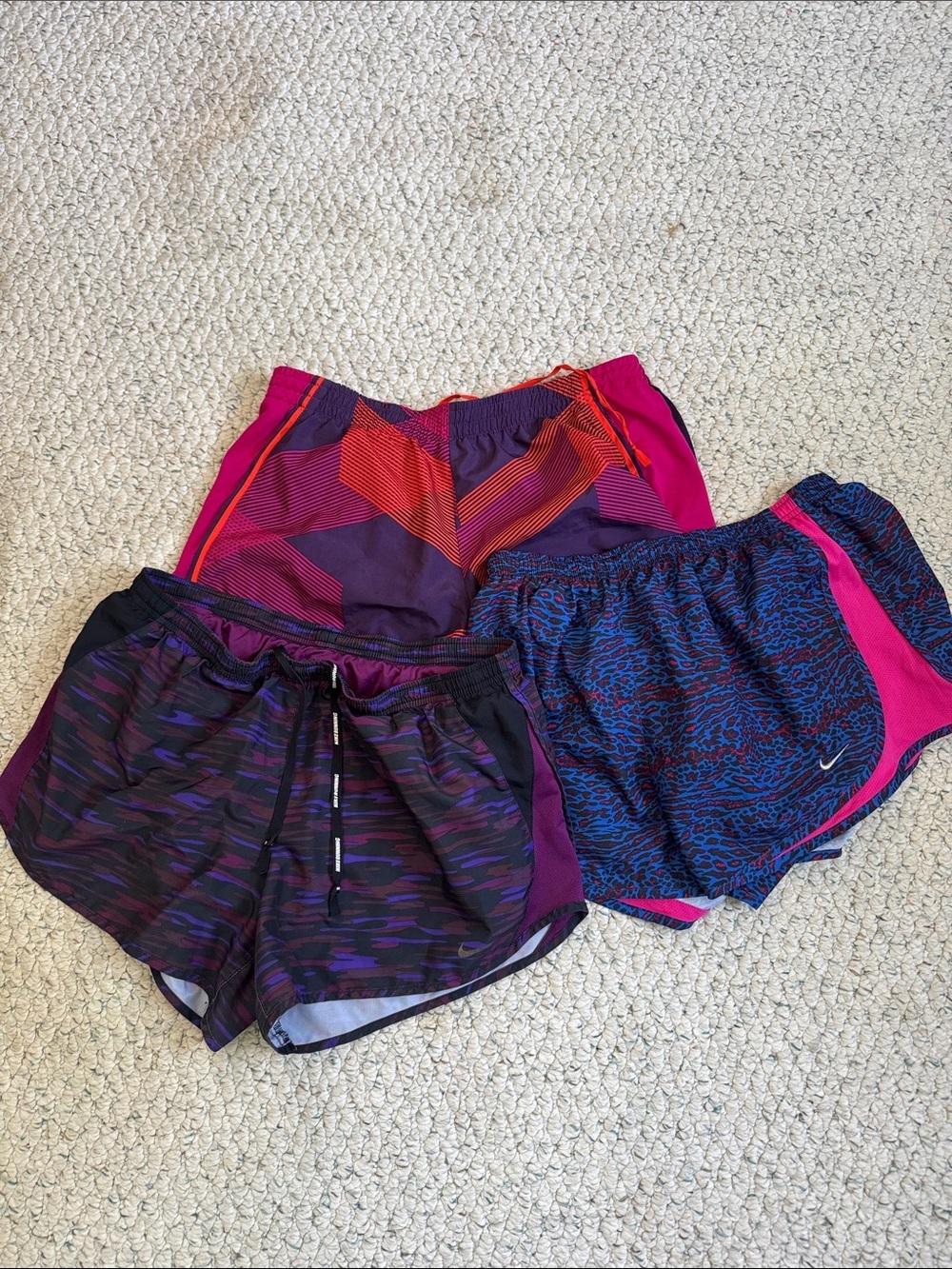 3 pairs of Nike Shorts